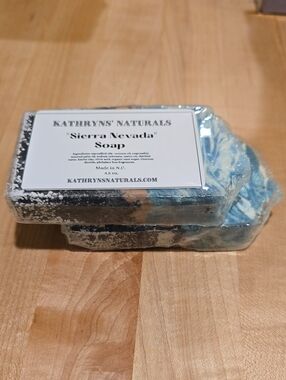 Kathryns Naturals Sierra Nevada Blue Soap Bar-2 Bars